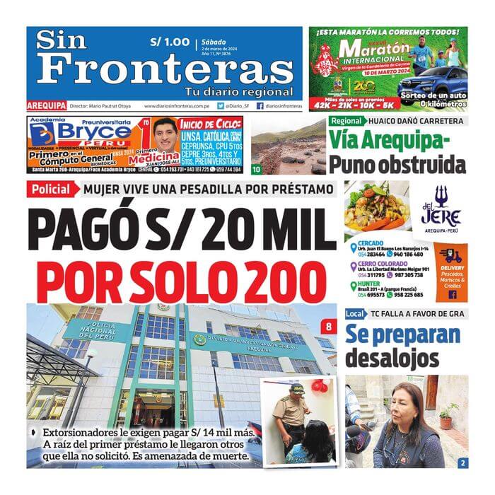 DIARIO SIN FRONTERAS