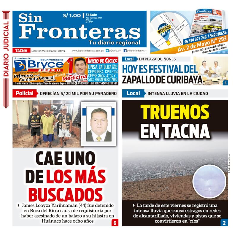 DIARIO SIN FRONTERAS