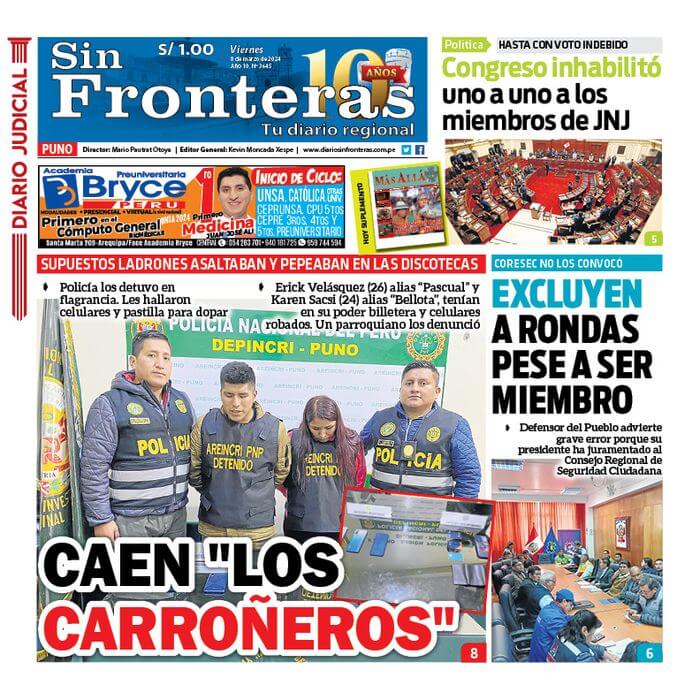 DIARIO SIN FRONTERAS PUNO