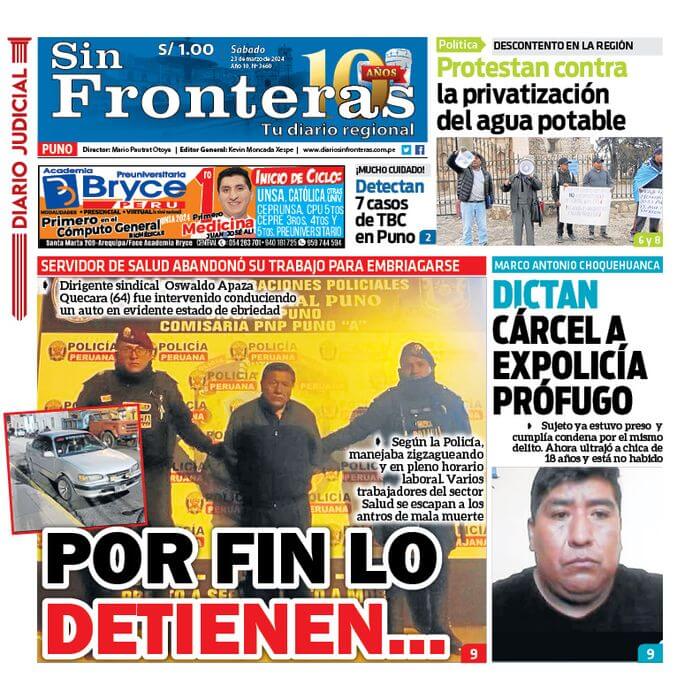 DIARIO SIN FRONTERAS PUNO