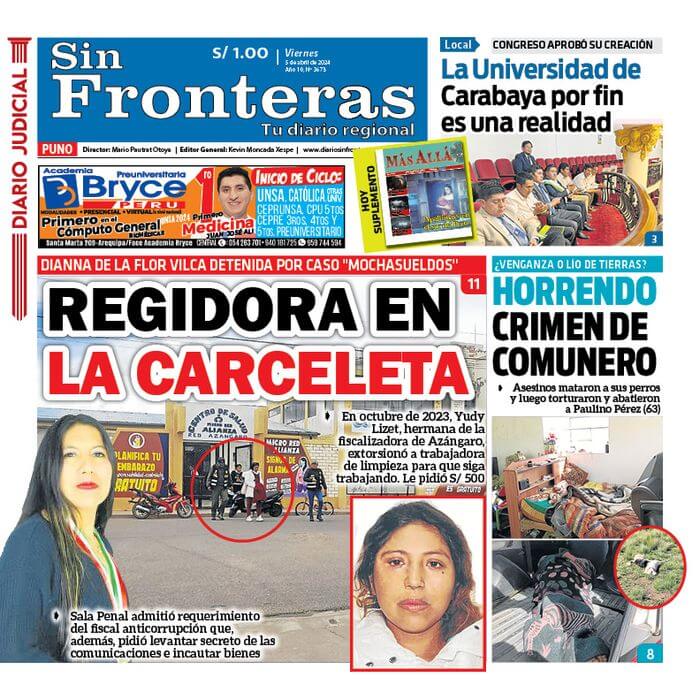 DIARIO SIN FRONTERAS PUNO