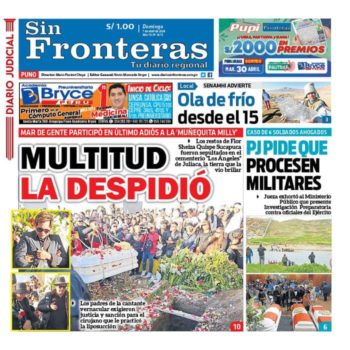 DIARIO SIN FRONTERAS PUNO