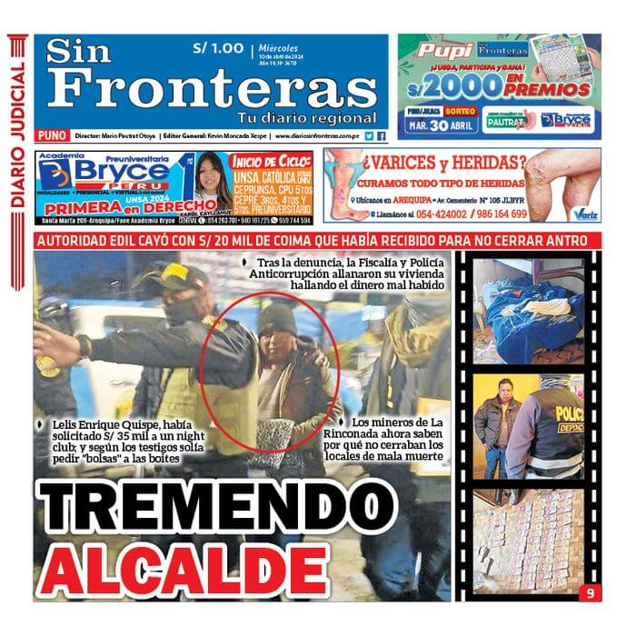 DIARIO SIN FRONTERAS PUNO