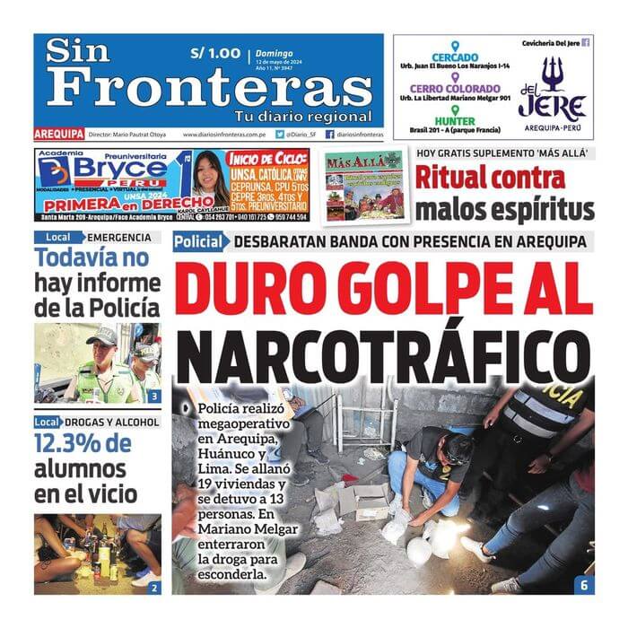 DIARIO SIN FRONTERAS AREQUIPA