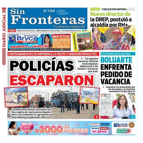 DIARIO SIN FRONTERAS PUNO