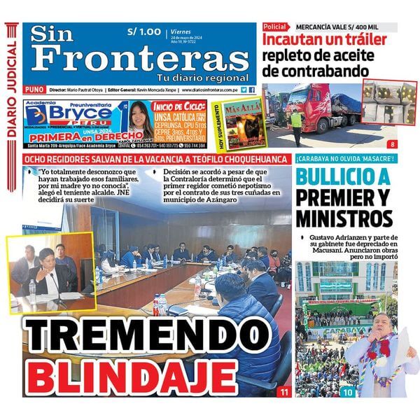 DIARIO SIN FRONTERAS PUNO