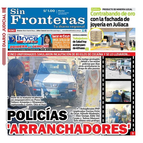 DIARIO SIN FRONTERAS PUNO