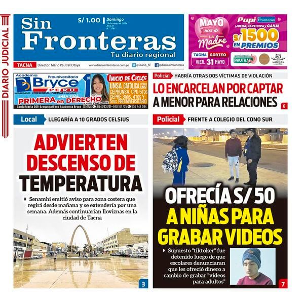 DIARIO SIN FRONTERAS TACNA