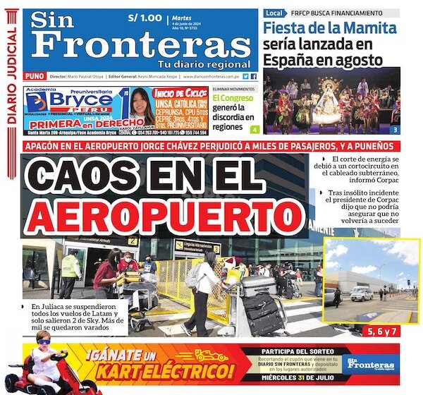  DIARIO SIN FRONTERAS PUNO 04062024