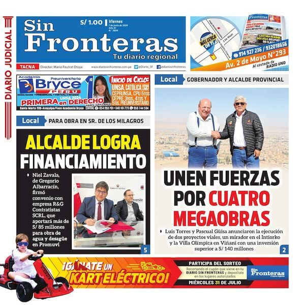 DIARIO SIN FRONTERAS TACNA