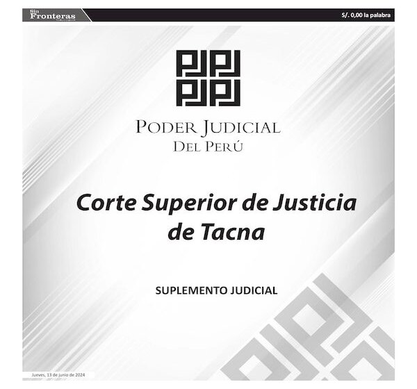  JUDICIALES TACNA 13062024