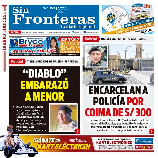 DIARIO SIN FRONTERAS TACNA