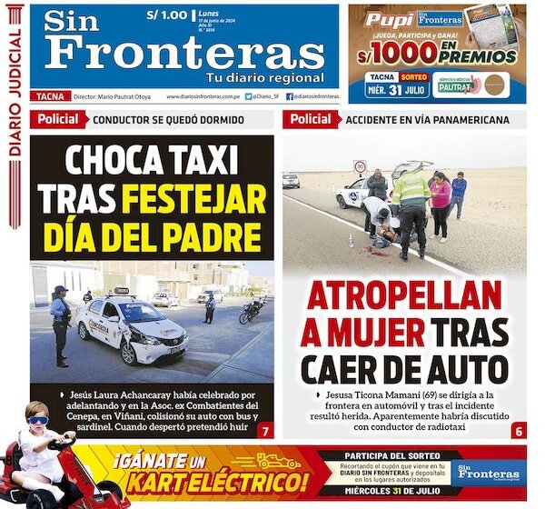  DIARIO SIN FRONTERAS TACNA  17062024