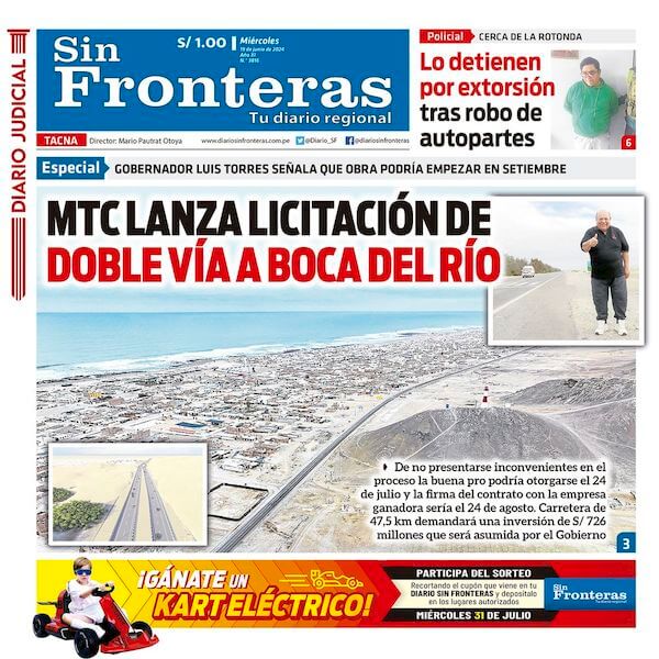 DIARIO SIN FRONTERAS TACNA