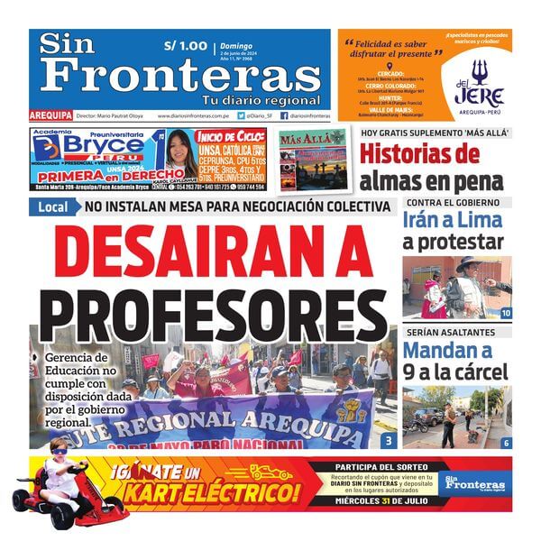 DIARIO SIN FRONTERAS AREQUIPA