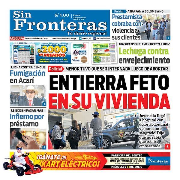 DIARIO SIN FRONTERAS AREQUIPA