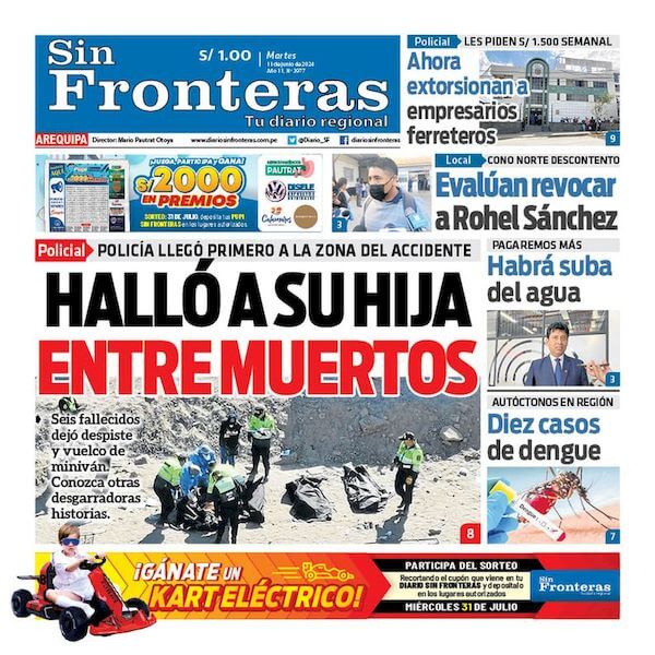 DIARIO SIN FRONTERAS AREQUIPA