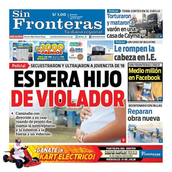 DIARIO SIN FRONTERAS AREQUIPA