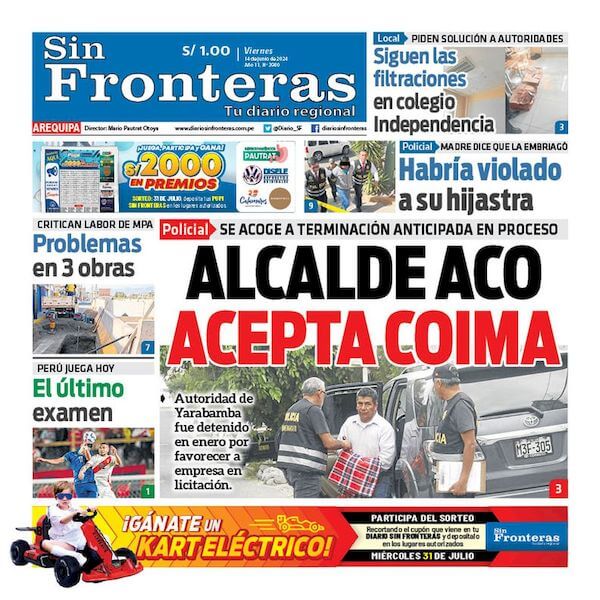 DIARIO SIN FRONTERAS AREQUIPA