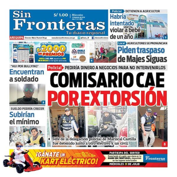 DIARIO SIN FRONTERAS AREQUIPA