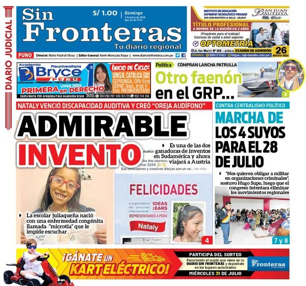  DIARIO SIN FRONTERAS PUNO   02062024