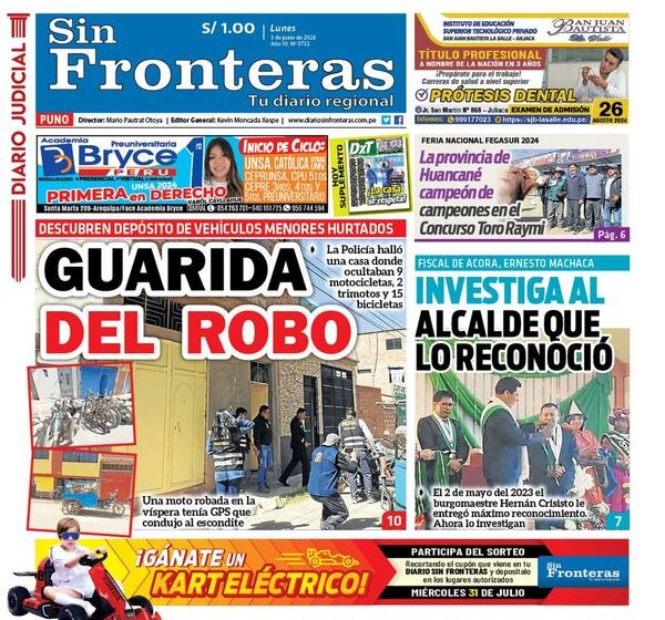 DIARIO SIN FRONTERAS PUNO