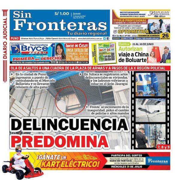 DIARIO SIN FRONTERAS PUNO