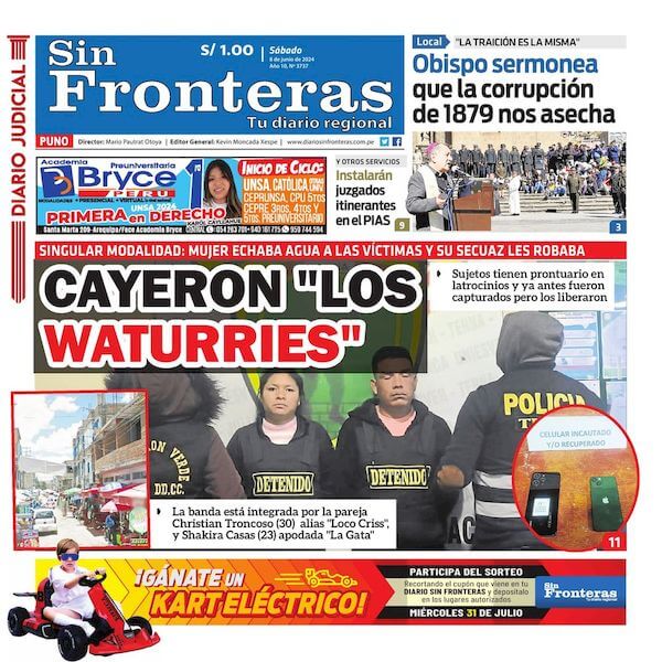 DIARIO SIN FRONTERAS PUNO