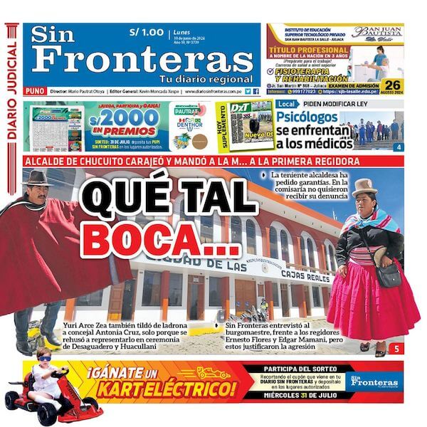 DIARIO SIN FRONTERAS PUNO