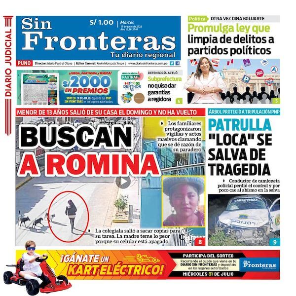 DIARIO SIN FRONTERAS PUNO