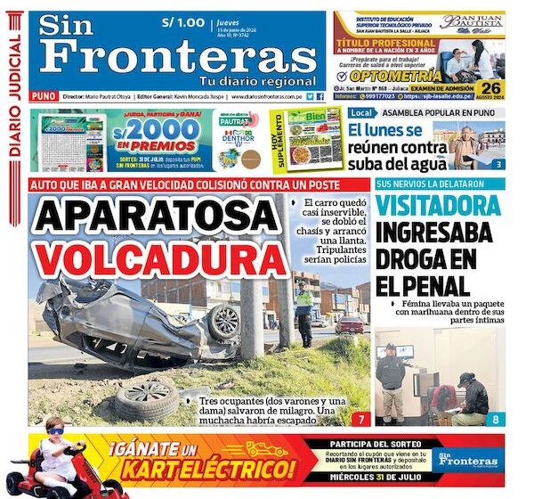 DIARIO SIN FRONTERAS PUNO