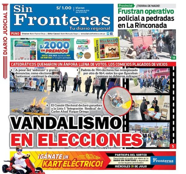 DIARIO SIN FRONTERAS PUNO