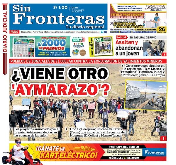 DIARIO SIN FRONTERAS PUNO