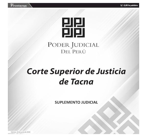  JUDICIALES TACNA 14062024