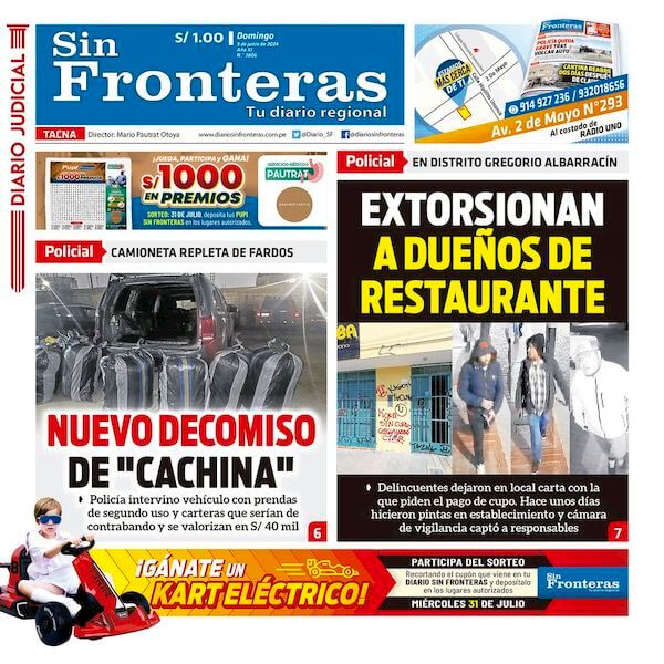 DIARIO SIN FRONTERAS TACNA