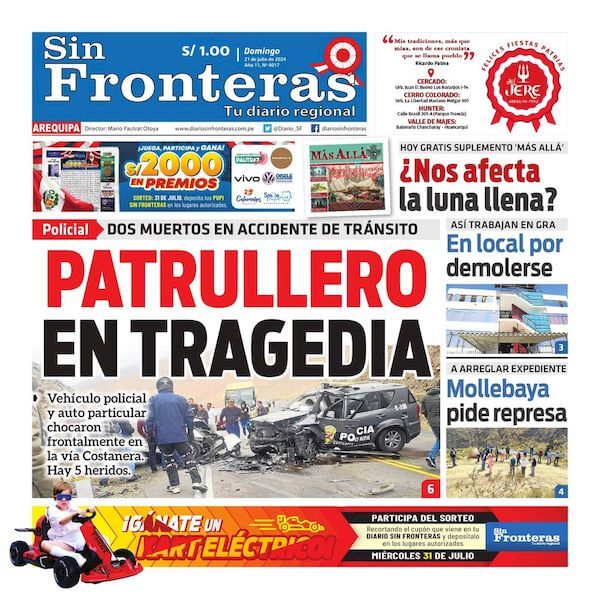 DIARIO SIN FRONTERAS AREQUIPA