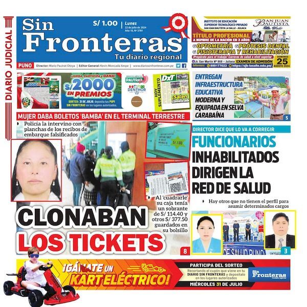 DIARIO SIN FRONTERAS PUNO