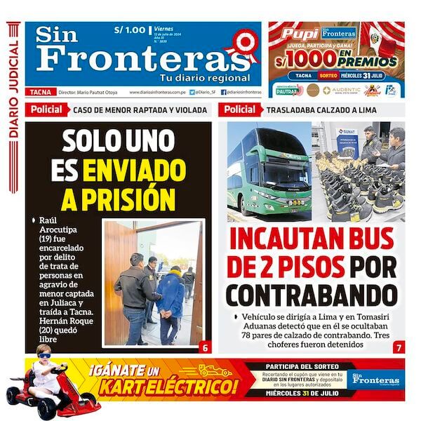 DIARIO SIN FRONTERAS TACNA