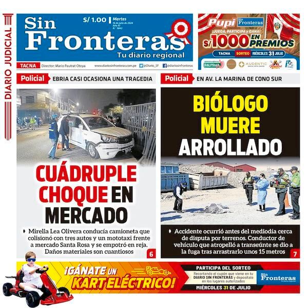 DIARIO SIN FRONTERAS TACNA