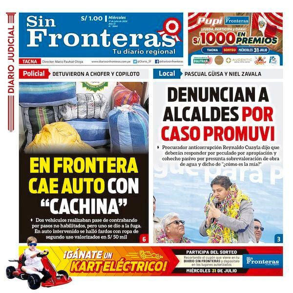 DIARIO SIN FRONTERAS TACNA