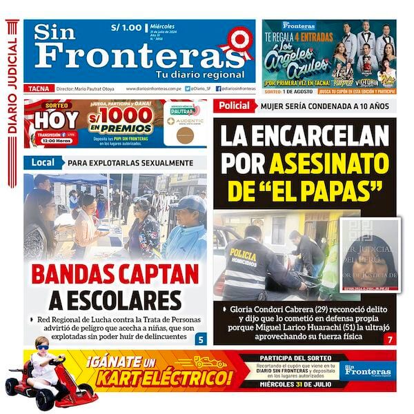 DIARIO SIN FRONTERAS TACNA