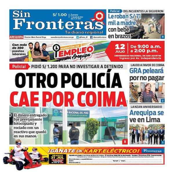 DIARIO SIN FRONTERAS AREQUIPA