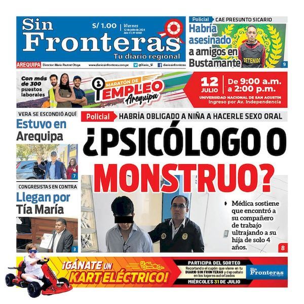 DIARIO SIN FRONTERAS AREQUIPA