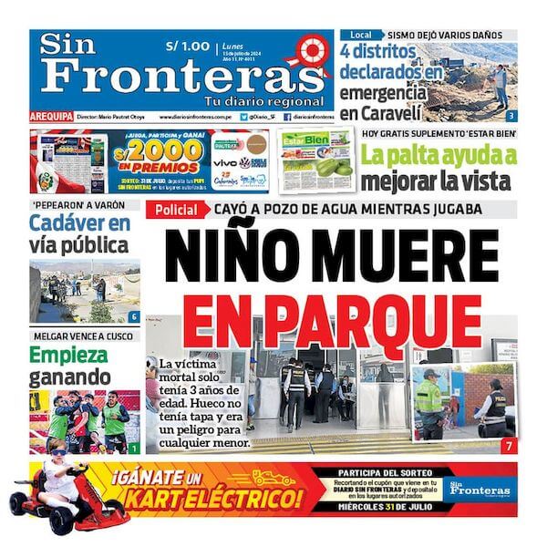 DIARIO SIN FRONTERAS AREQUIPA