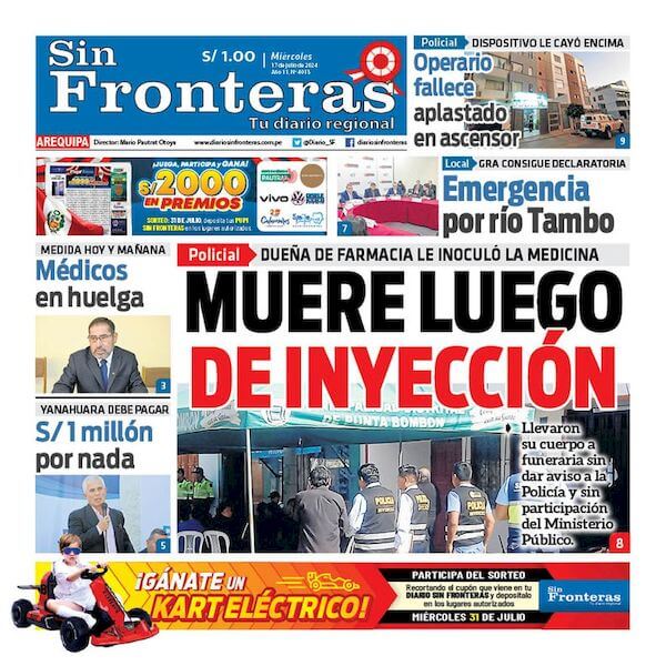 DIARIO SIN FRONTERAS AREQUIPA