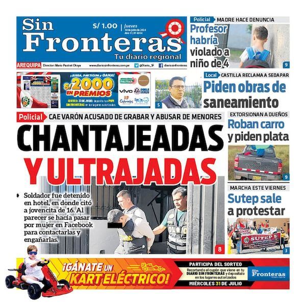 DIARIO SIN FROTNERAS AREQUIPA