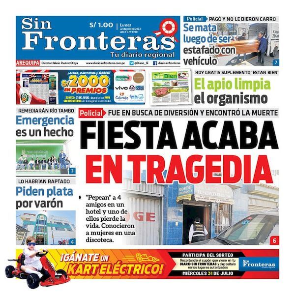 DIARIO SIN FRONTERAS AREQUIPA