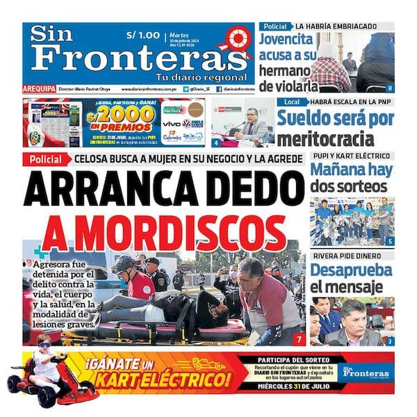 DIARIO SIN FRONTERAS AREQUIPA