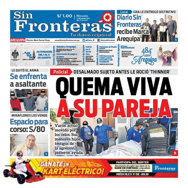 DIARIO SIN FRONTERAS AREQUIPA