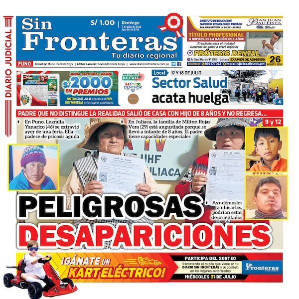 DIARIO SIN FRONTERAS PUNO